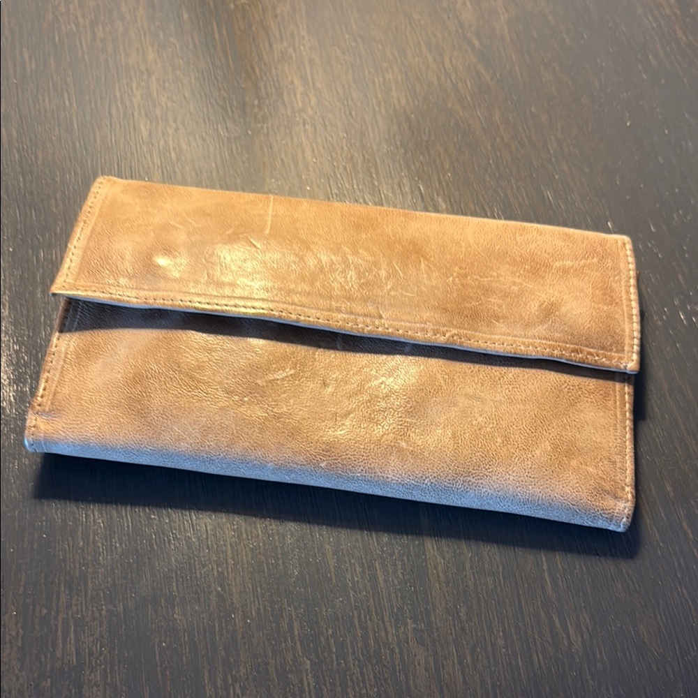 A.S.98 Light Brown Leather Wallet